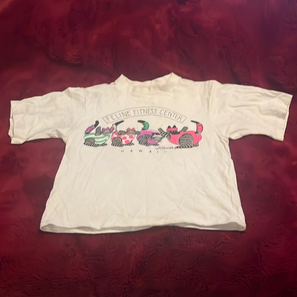 Vintage Feline Fitness Center Shirt from Hawaii - Picture 2 of 7